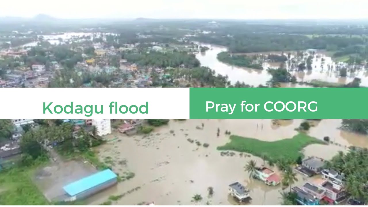 Kodagu flood //rain flood in coorg || pray for coorg