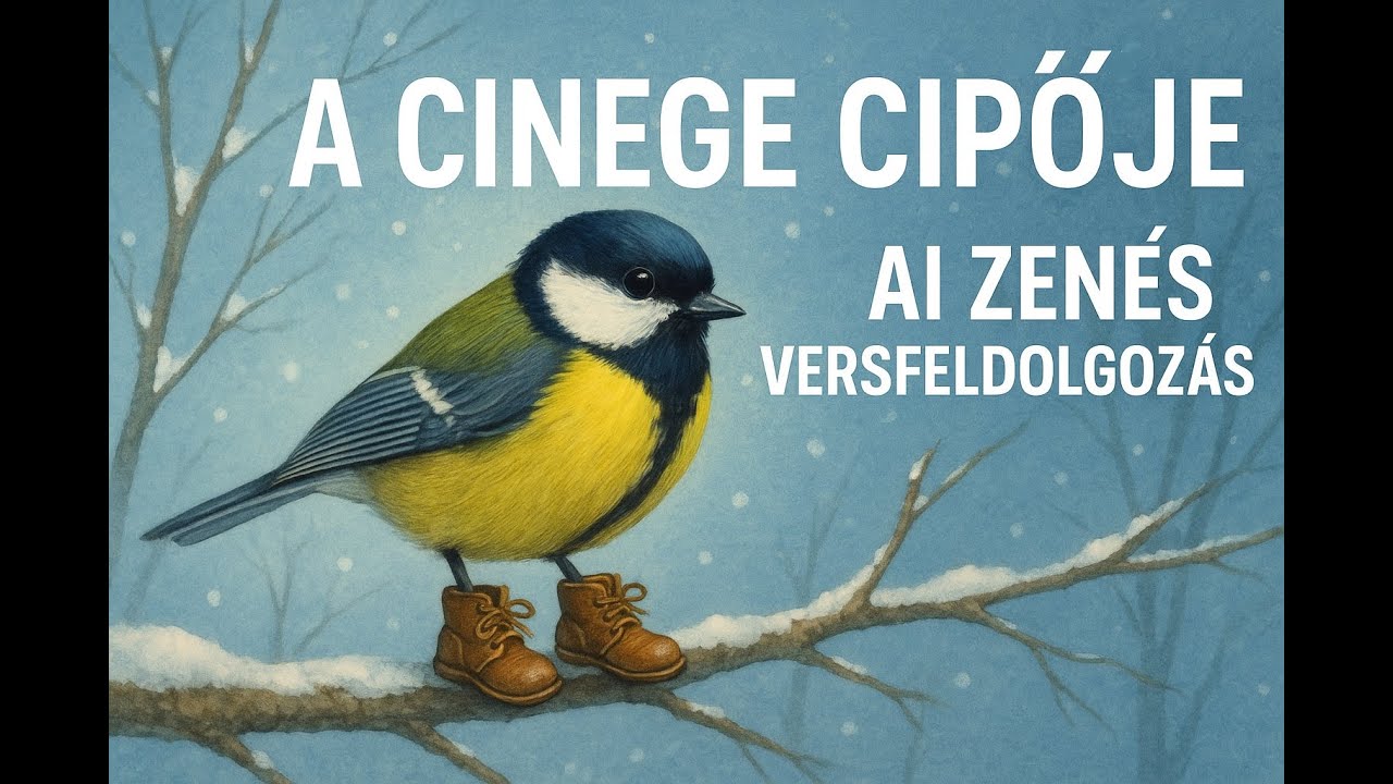 👢 M&oacute;ra Ferenc: A cinege cipője &ndash; AI zen&eacute;s versfeldolgoz&aacute;s 🎵