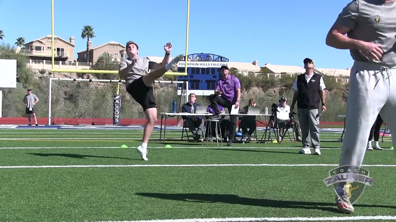 Jack McCallister Coach Zauner Senior Combine