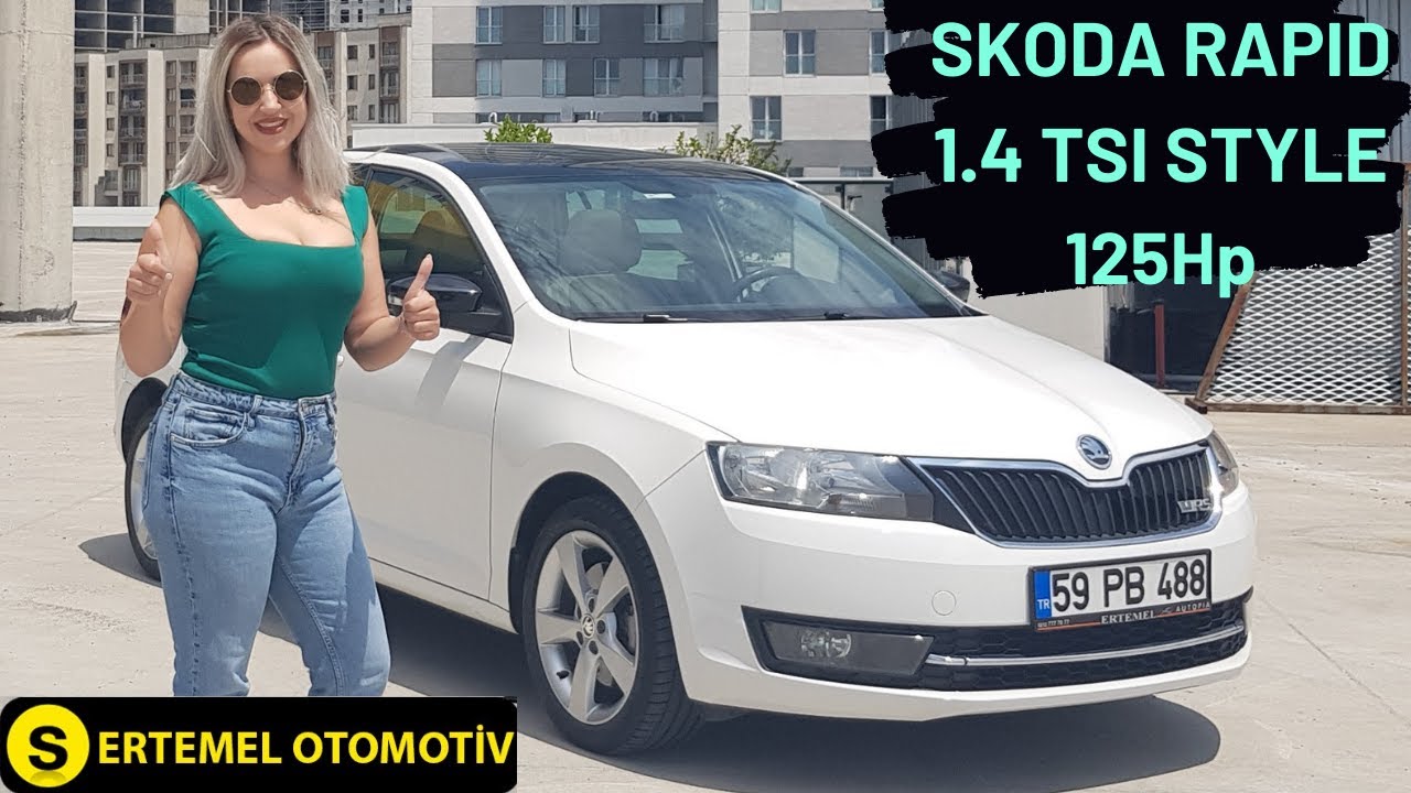 SKODA RAPİD 1.4 TSI STYLE 125Hp İneleme-Test-ERTEMEL OTOMOTİV