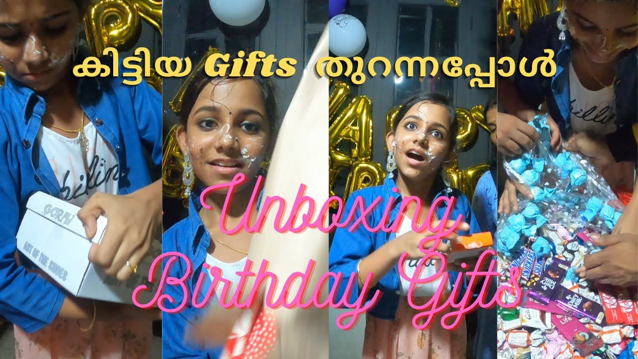സർപ്രൈസ് Gifts തുറന്നപ്പോൾ ദേവു കണ്ടത് | An Exiting Gift Unboxing Video | Devu's BirthDay Gifts