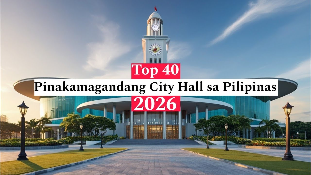 TOP 40 Most BEAUTIFUL CITY HALL in the Philippines | Pinakamagandang City Hall Sa Pilipinas