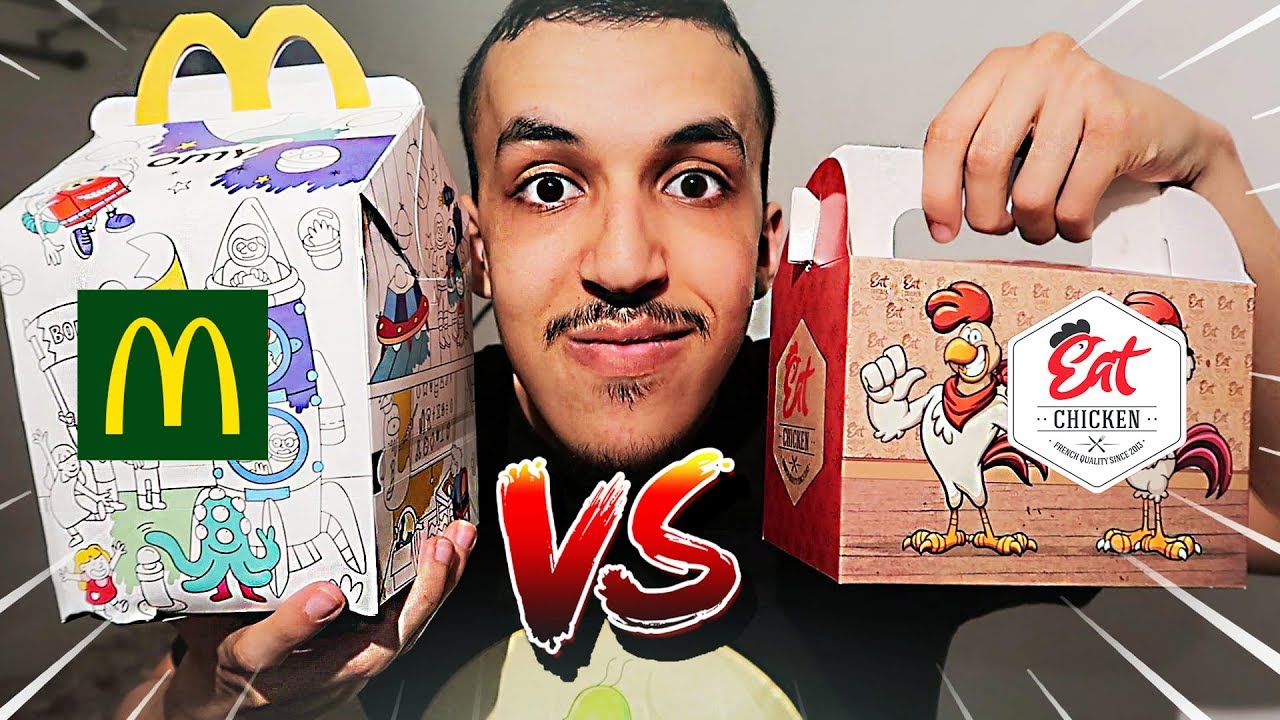MENU ENFANT MCDO VS MENU ENFANT DU QUARTIER !