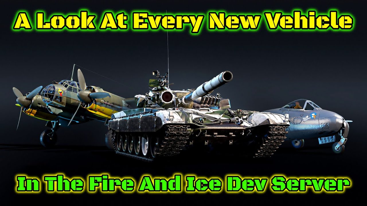 Fire and Ice Dev Server Overview - ALL Vehicles + Finnish Tech Tree [War Thunder]