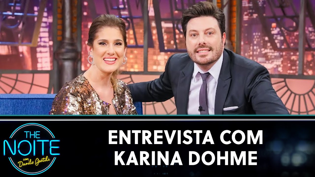 Entrevista com a atriz Karina Dohme | The Noite (02/09/22)