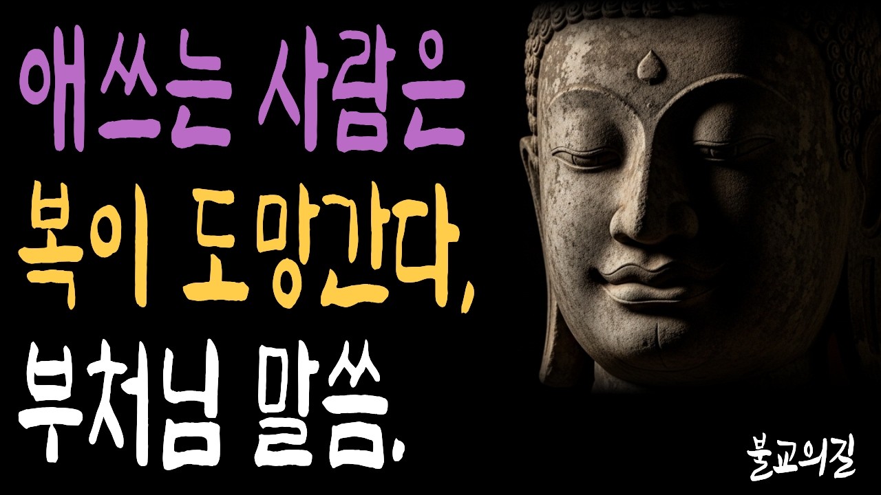 무심하게 사는 사람이 결국 행복해지는 이유 | 부처님말씀  | 시니어불교 | 불교의길 | 마음의평안