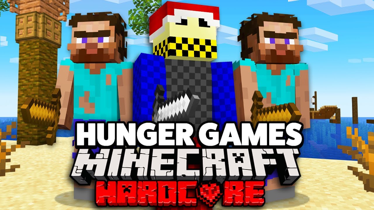 Minecraft Hunger Games, But It’s a Survival Island…