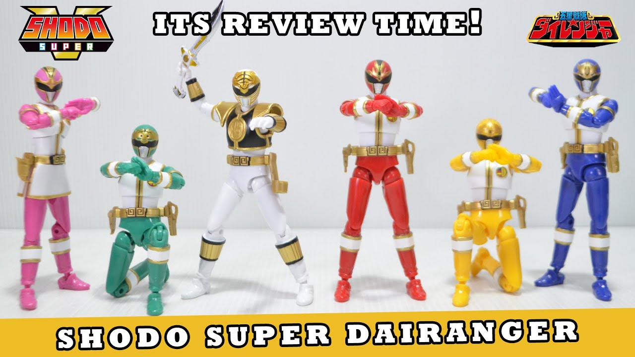 KEREN SIH TAPI AGAK KECEWA... || REVIEW SHODO SUPER DAIRANGER 五星戦隊ダイレンジャー