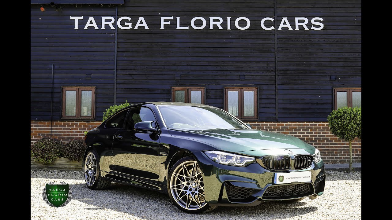 BMW M4 3.0 Twin Turbo Competition Pack Coupe M DCT in Individual Oxford Green 2019 - Virtual Tour