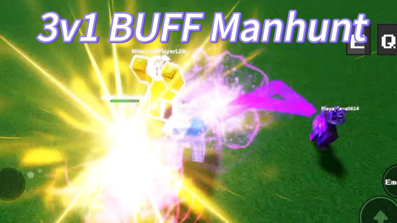 3v1 BUFF Manhunt | Ability Wars
