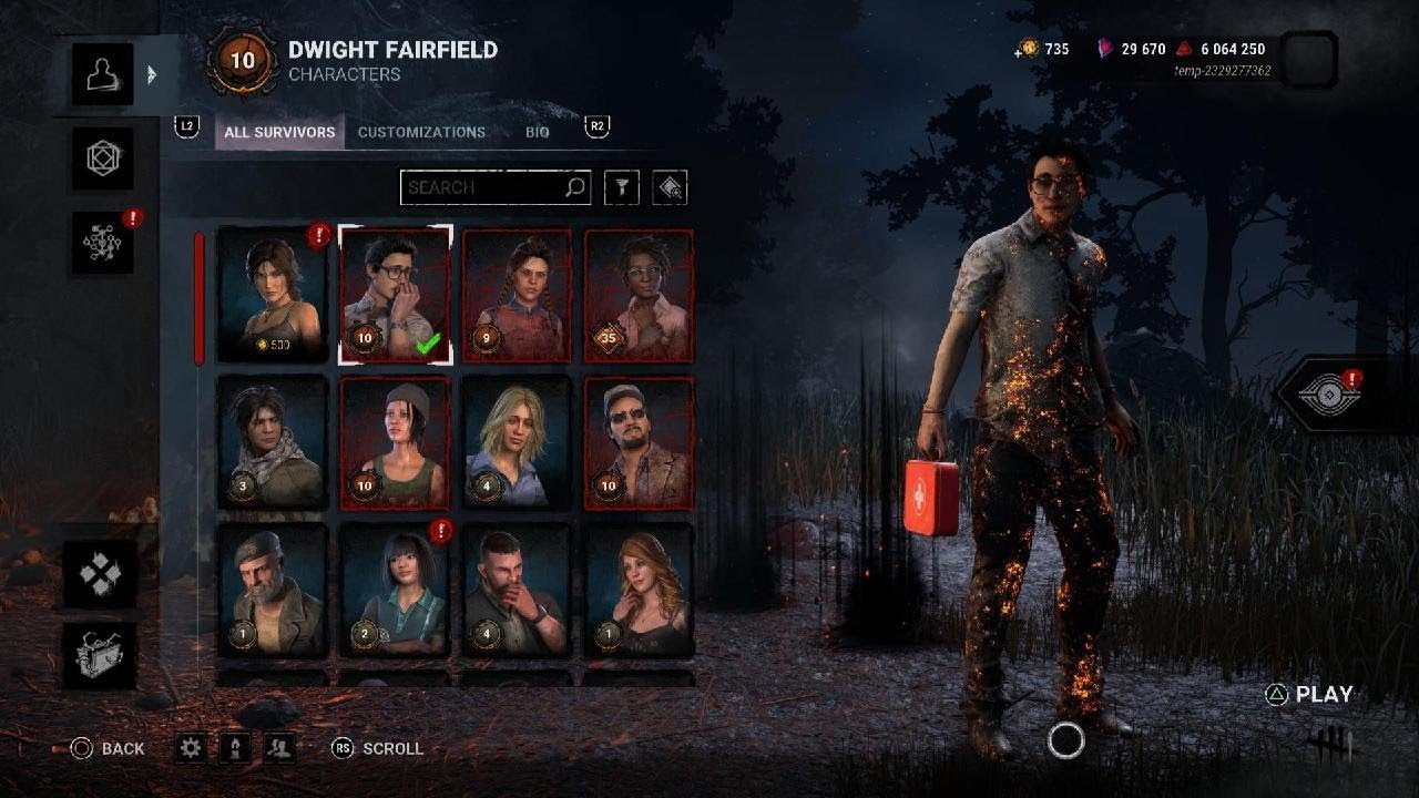 First Legacy On PlayStation | DBD cross-progression