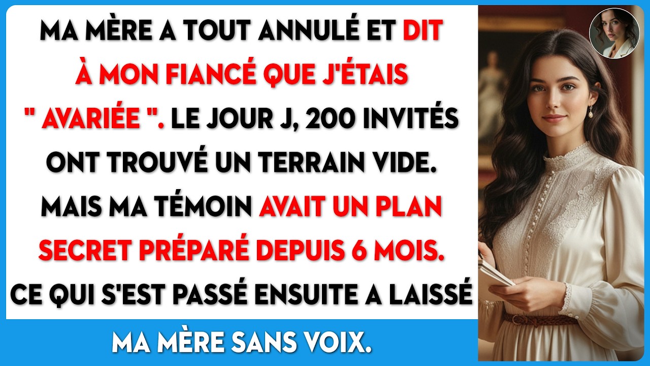 Ma mère a saboté mon prestataire dans mon dos. Elle ne s'attendait pas à ce qu'elle a vu.