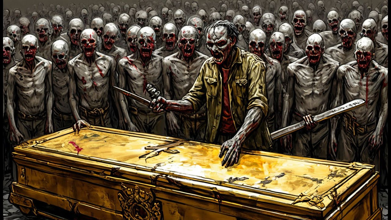 Открытие золотого гроба в ProjectZomboid с модом от COSMO (хардкор)