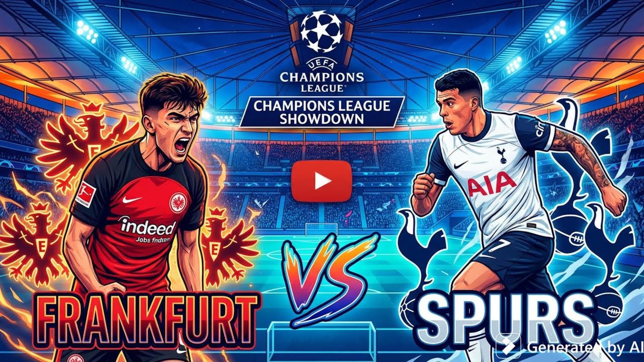 Frankfurt vs Spurs Champions League Battle!!!
