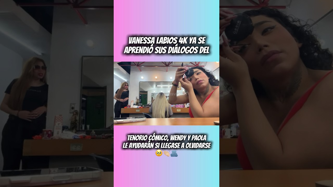 Paola y Wendy AYUDARÁN a Vanessa si se pone nerviosa en la obra 🥹