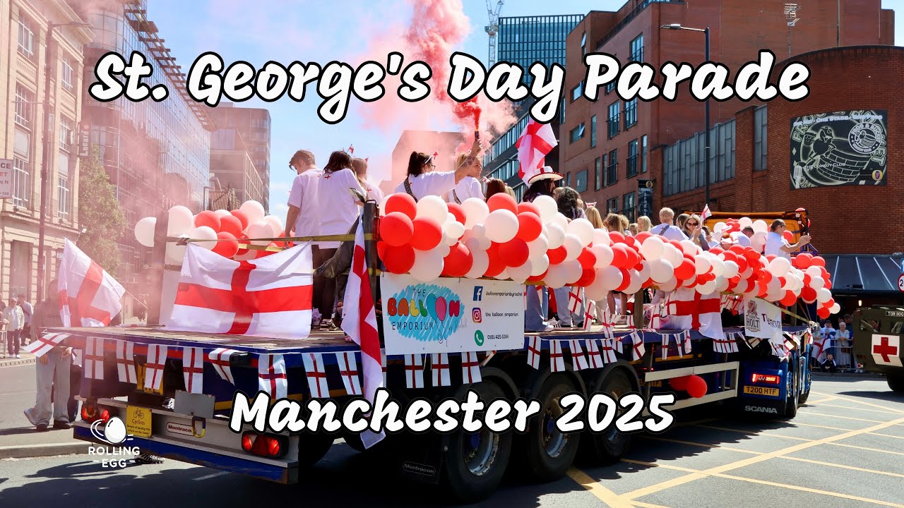 Manchester St Georges Day Parade 2025