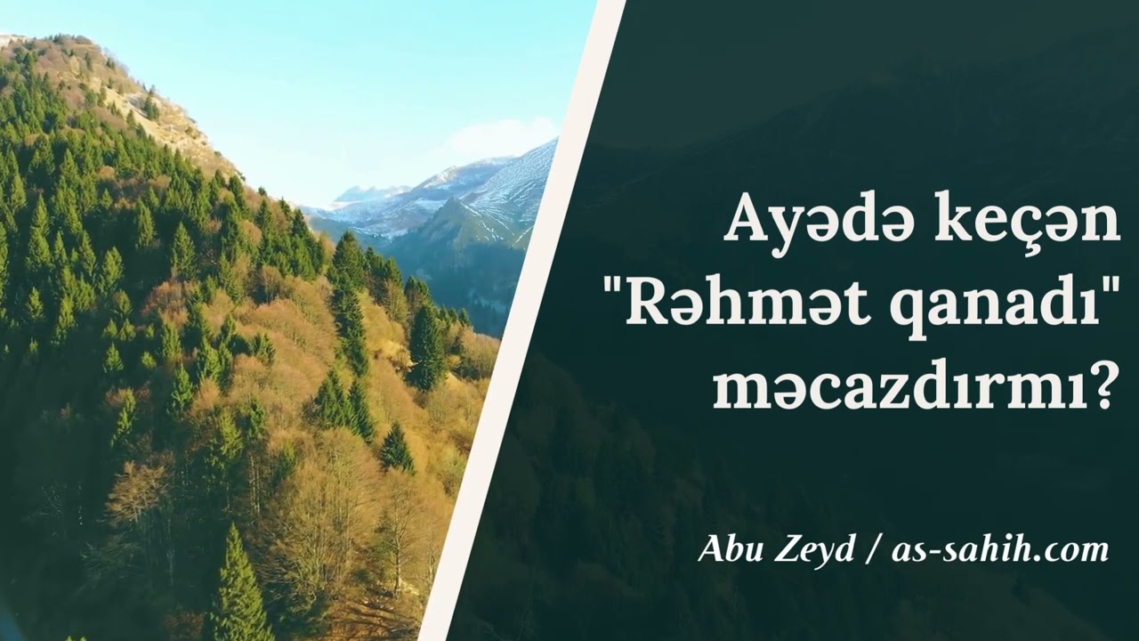 Ayədə keçən 