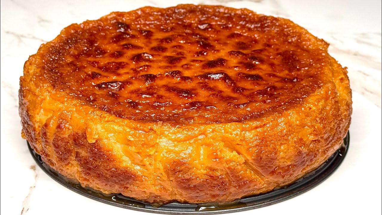 TARTA DE CARAMELO CREMOSA SE DERRITE EN LA BOCA. 