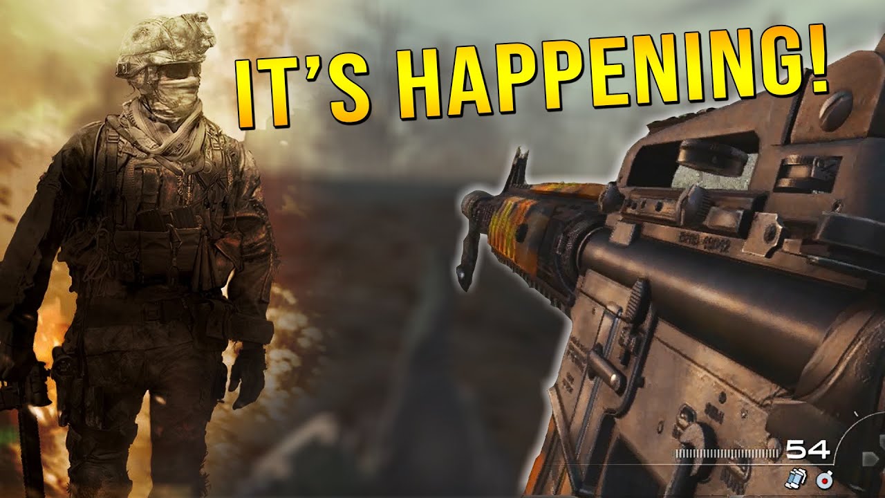 MODERN WARFARE 2 REMASTERED MULTIPLAYER - IT'S HAPPENING!