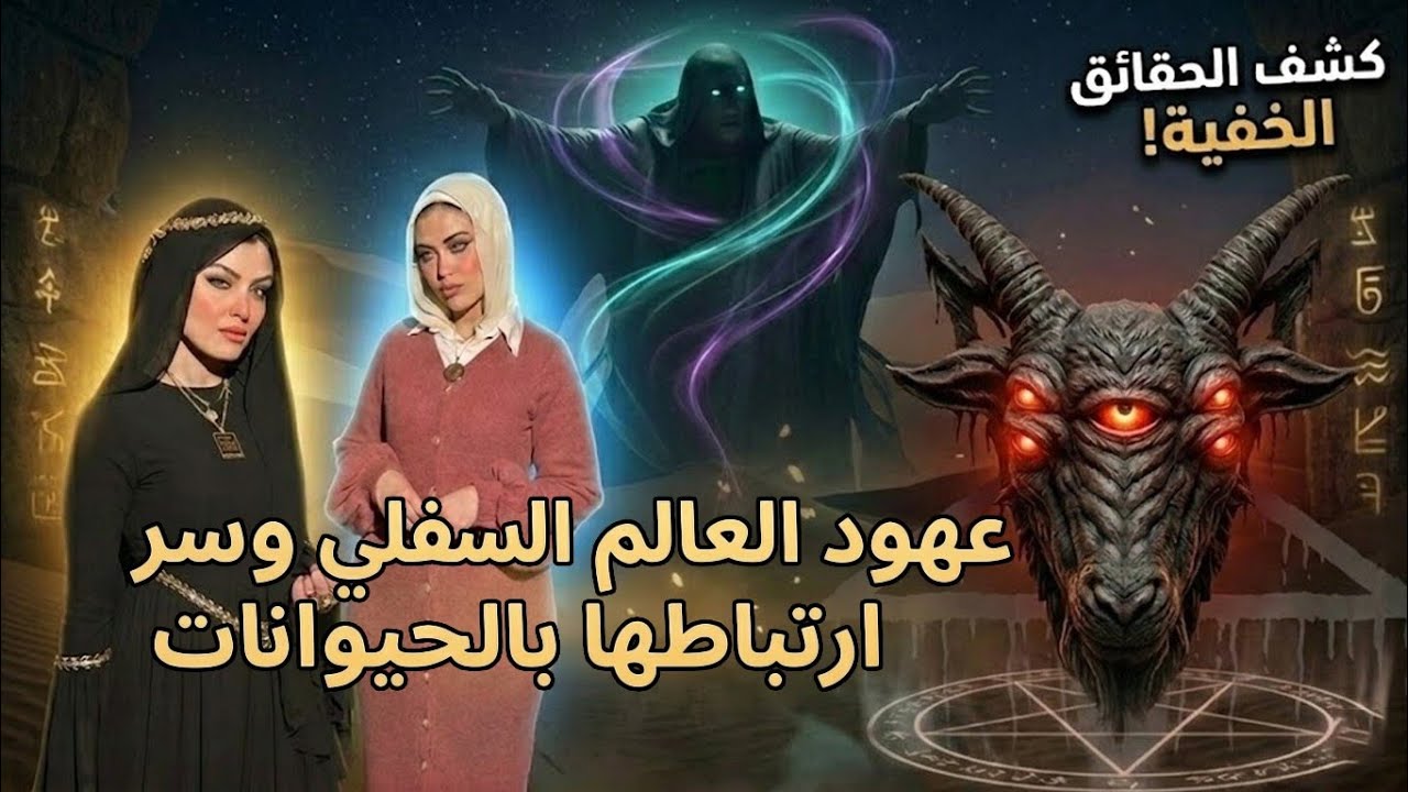 العهود السفليه وما علاقتها بااستخدام بعض الحيوانات !؟ وهو مايحدث الان لتغير العالم وانت لا تعلم !؟