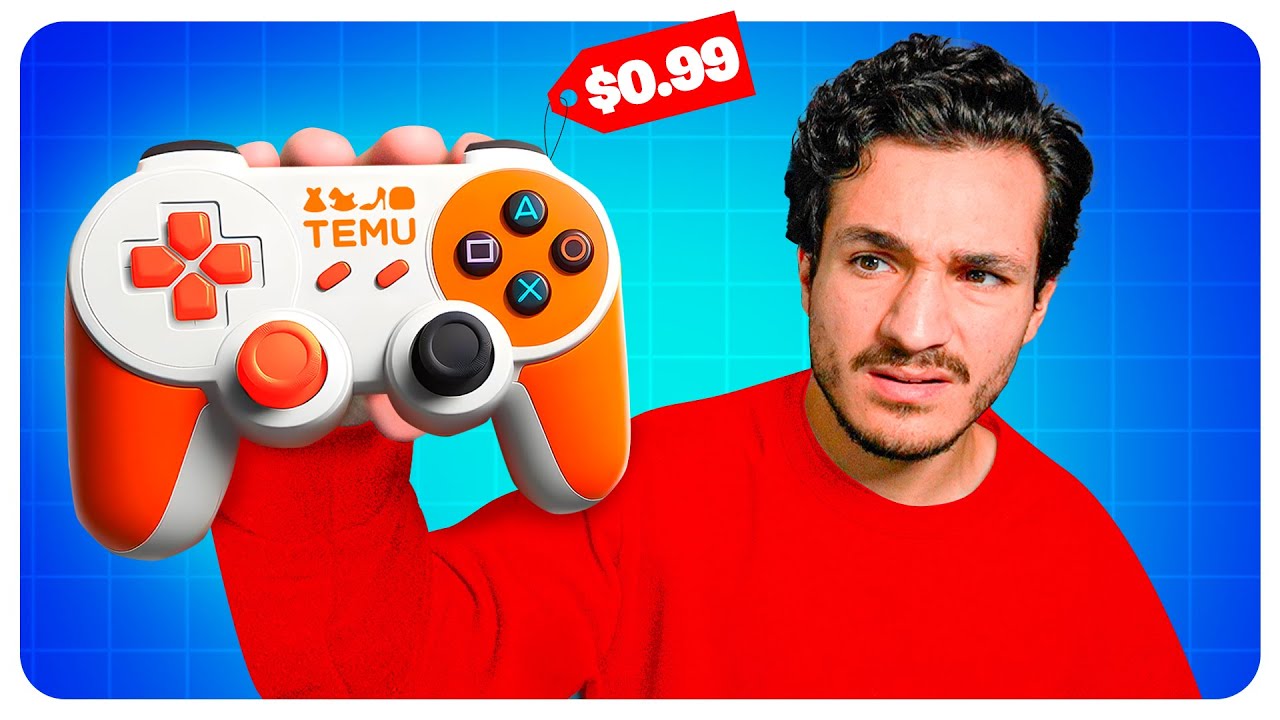 Jugu&eacute; Fortnite con un Control de TEMU!