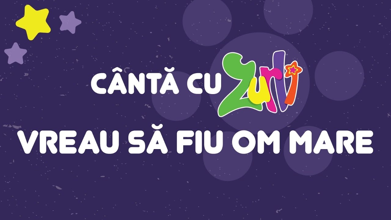 Cântă cu Zurli - Vreau să fiu om mare #gascazurli #cantacuzurli #cantecepentrucopii #cantececopii