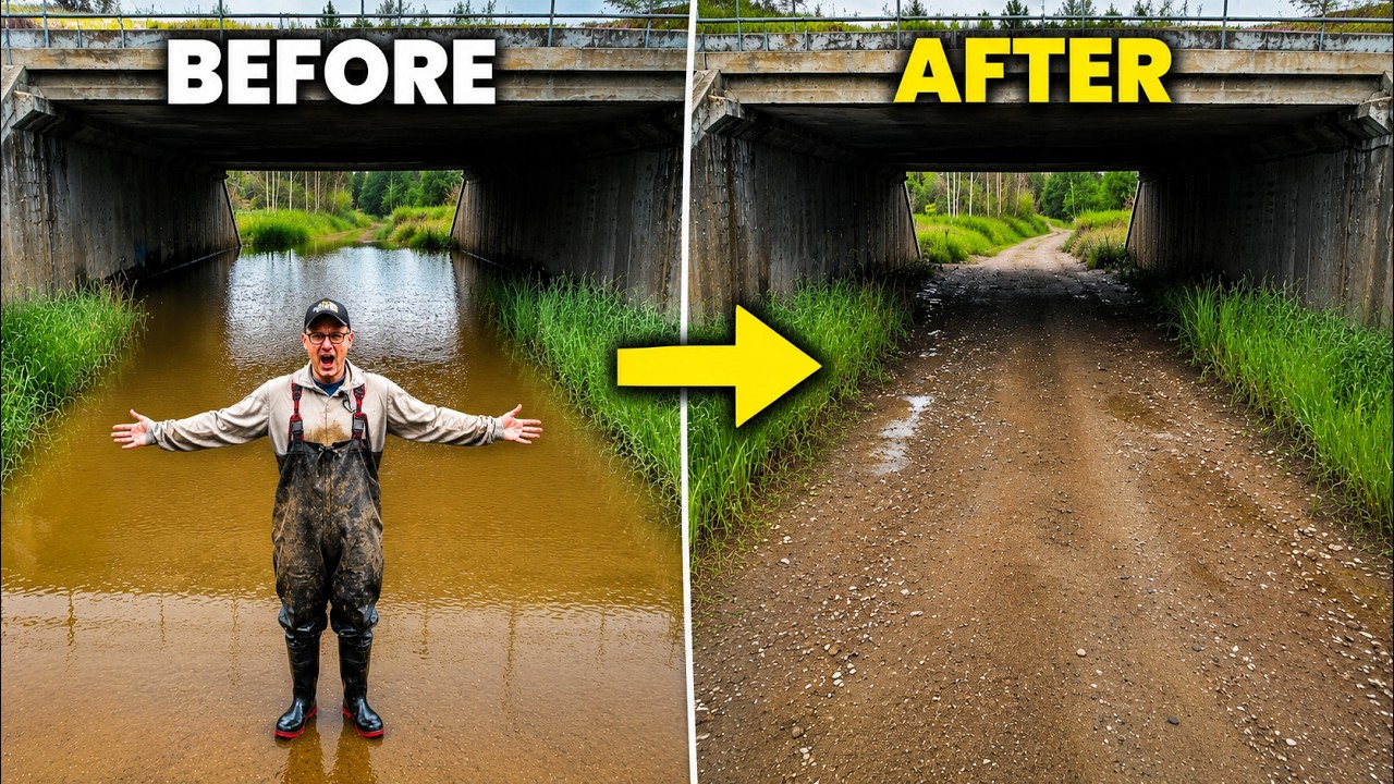 Beavers Flooded This Road!