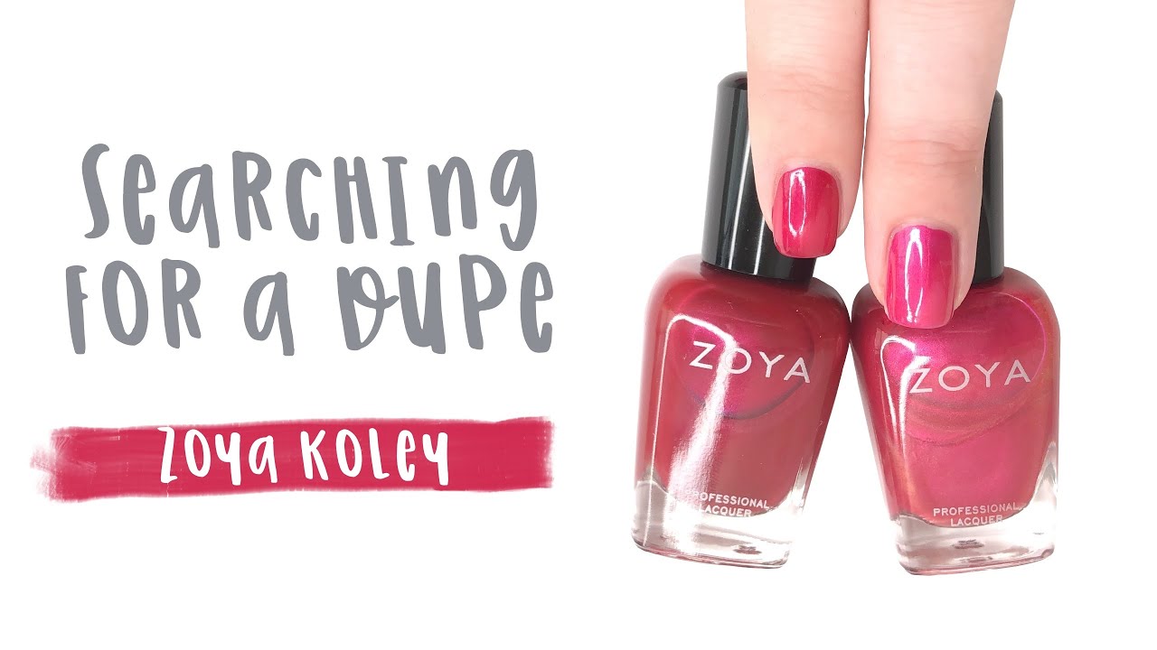 Zoya Dupe Check Koley | 25 Sweetpeas