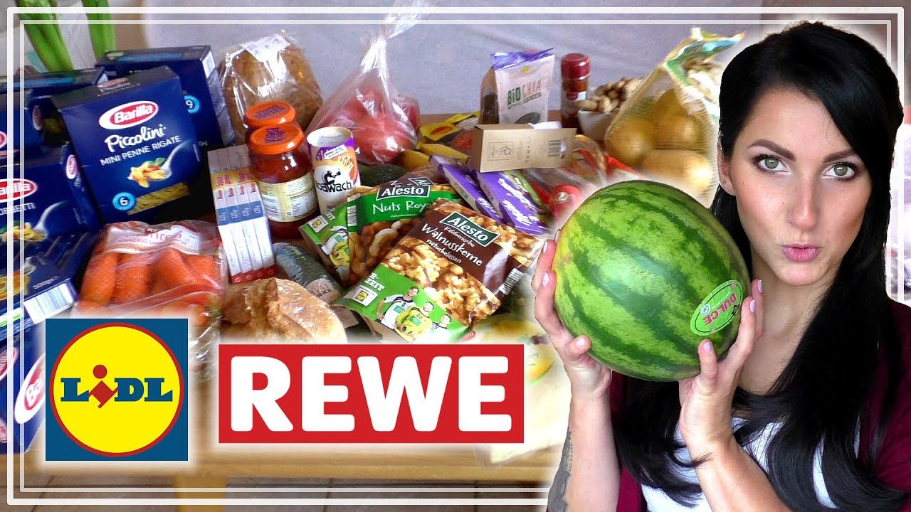 🍉 XXL FOOD HAUL WOCHENEINKAUF MIT PREISEN 🍎 LIDL & REWE | Angebote | AUSGEWOGENE ERNÄHRUNG