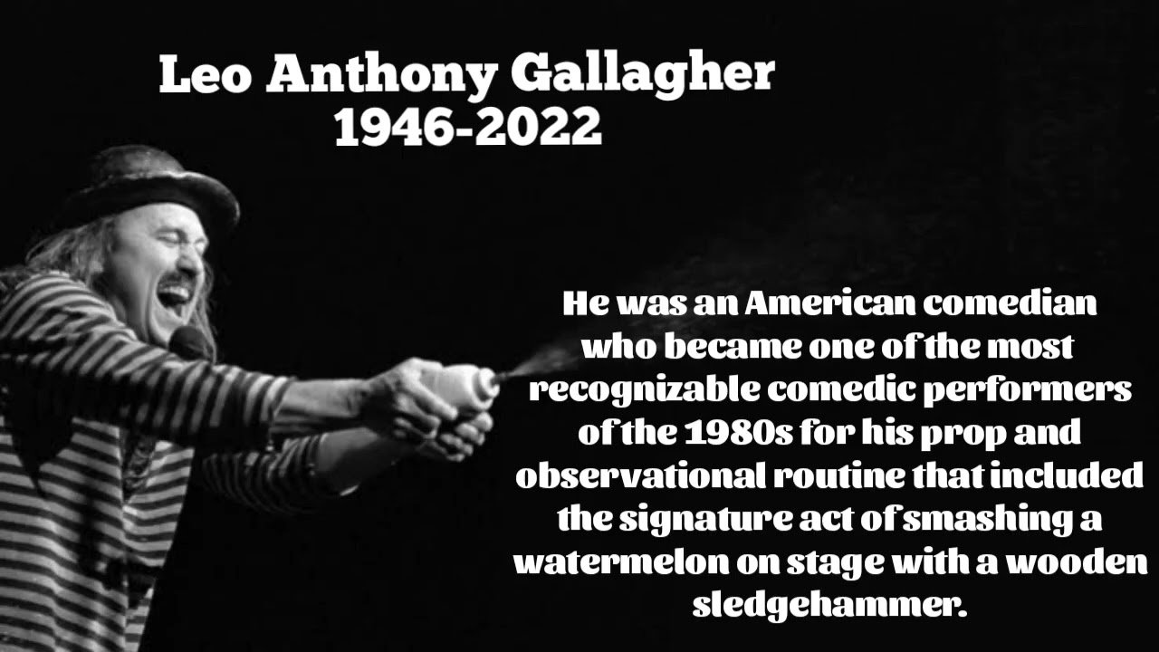 11th of Nov'22 #LeoAnthonyGallagher Jr. #rip #Age76