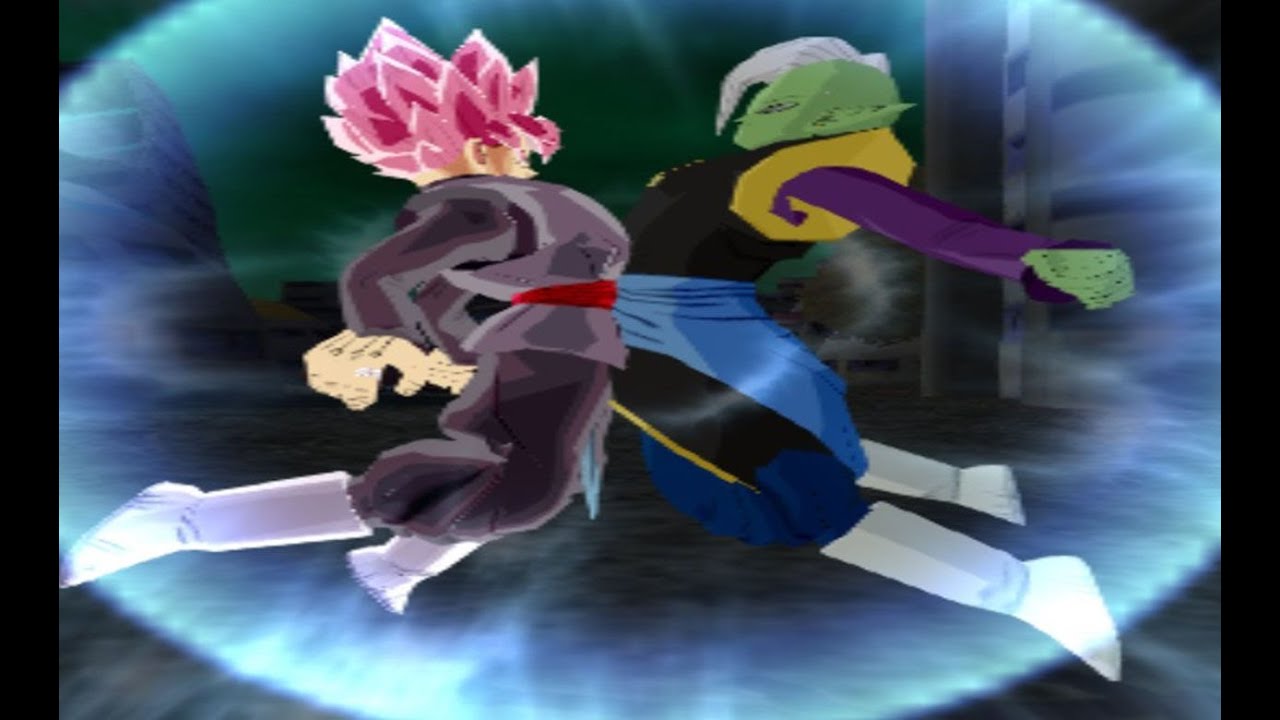 Trunks, Vegeta y Goku VS Fusion Zamasu y Black Goku Parte 1 Dragon Ball Tenkaichi 3 Mod Historia