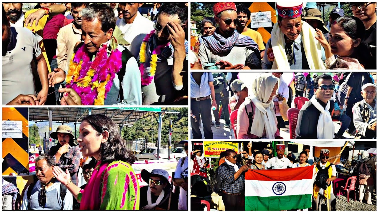 Sonam Wangchuk & Qafila reached Takoli Himachal Pradesh | Day 20th Delhi Chalo Padyatra |20 Sep 2024