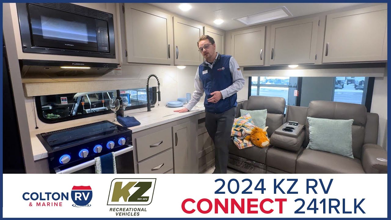 KZ RV Connect 241RLK Travel Trailer Tour