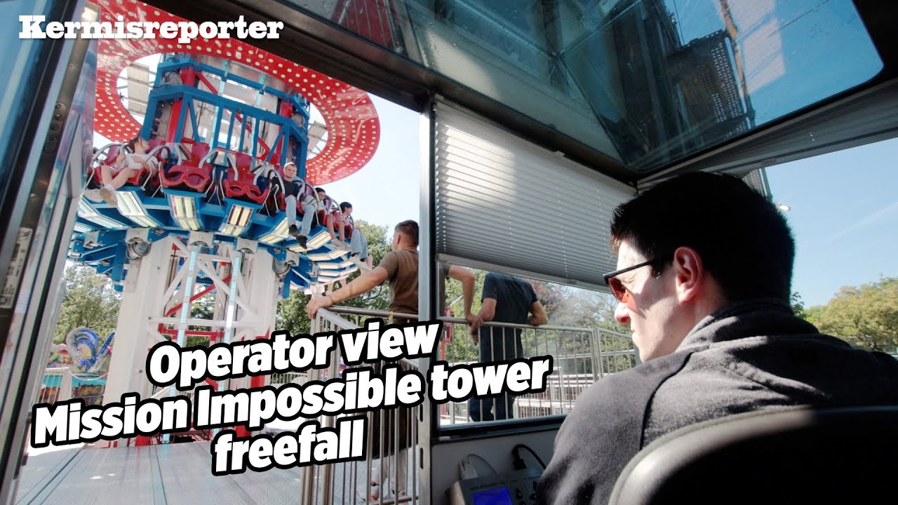 OPERATOR VIEW: MISSION IMPOSSIBLE TOWER kermis Brugge 2025