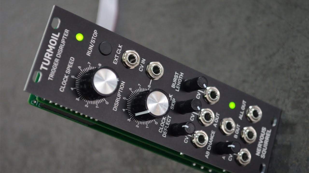 Turmoil: eurorack trigger disrupter by Nervous Squirrel
