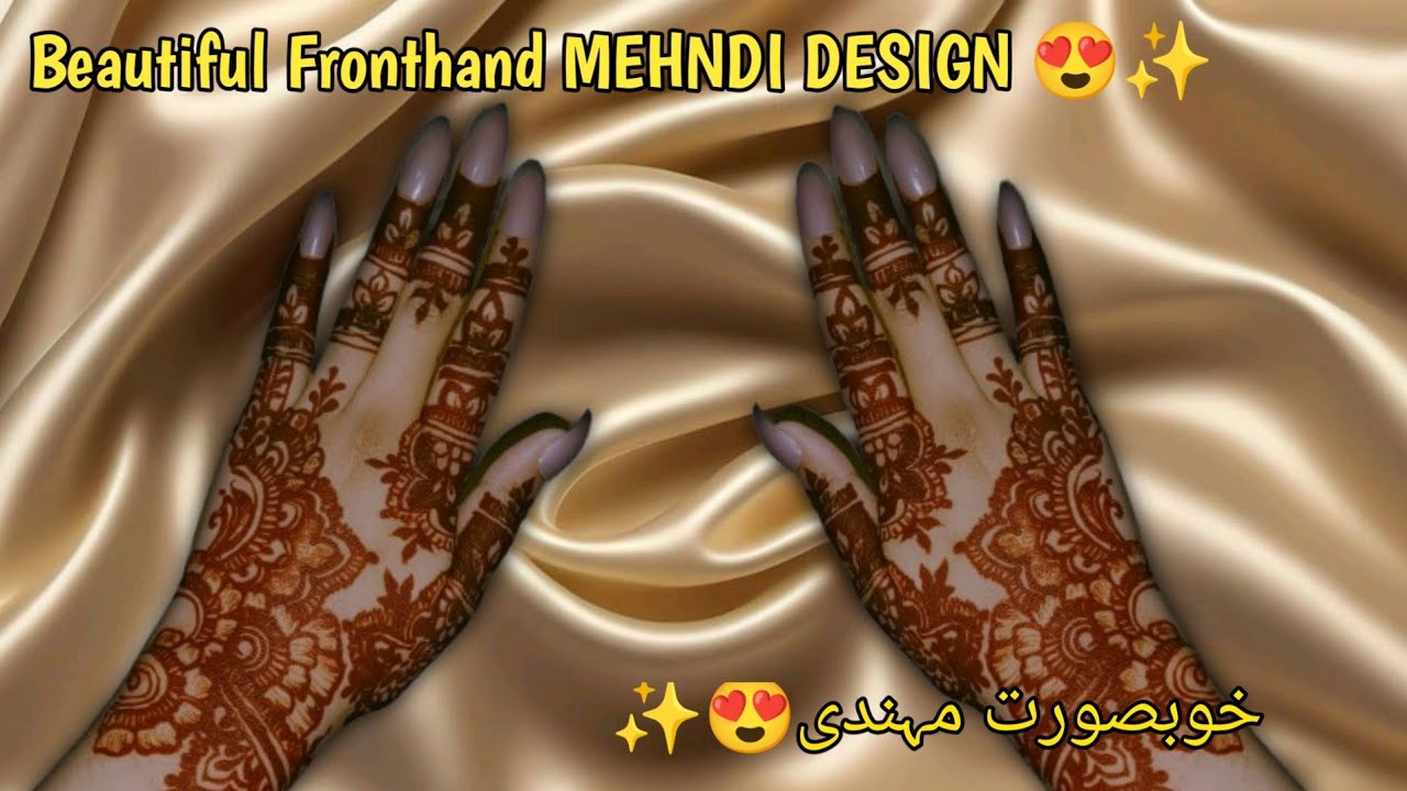Beautiful fronthand mehndi design 2026 | Mehndi Design Aesthetic Mehndi Design ✨