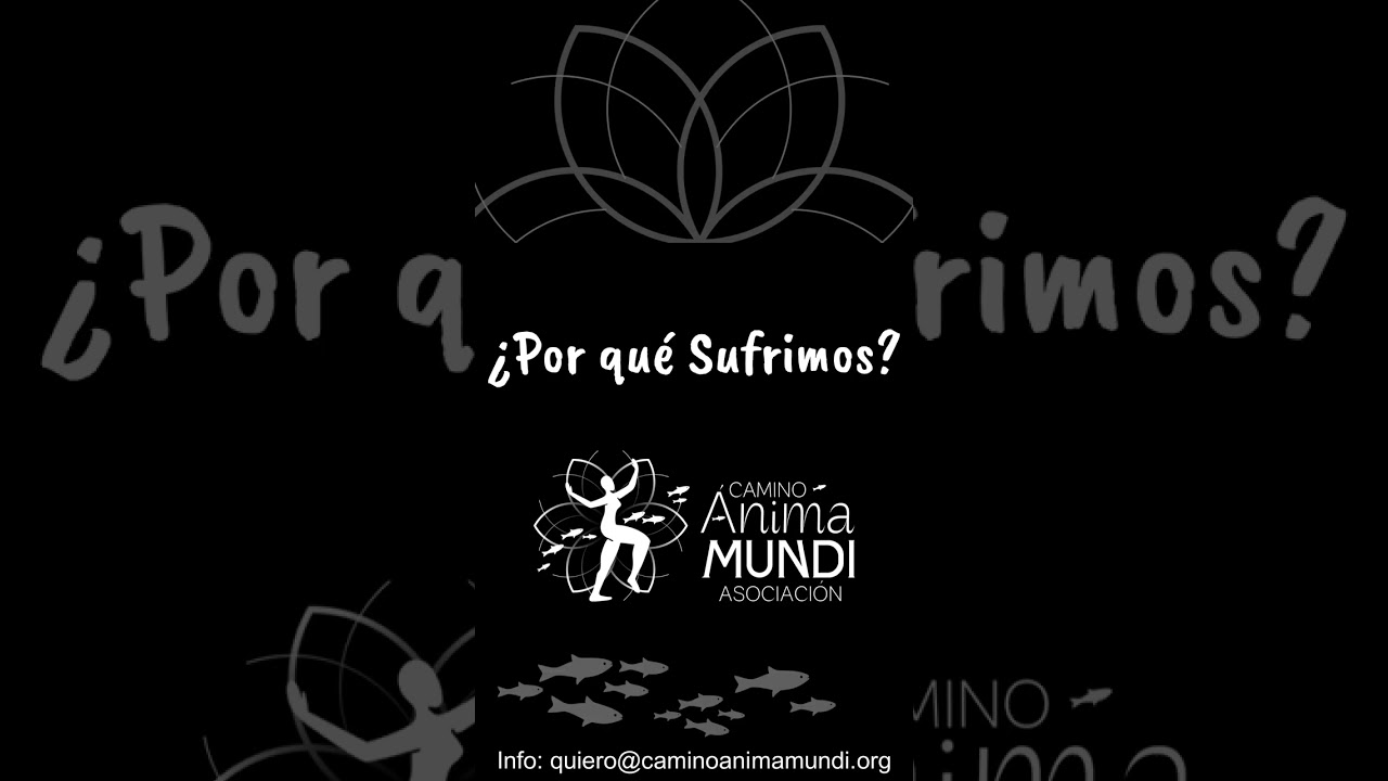 ¿Por qué Sufrimos? - Asociación Camino Anima Mundi