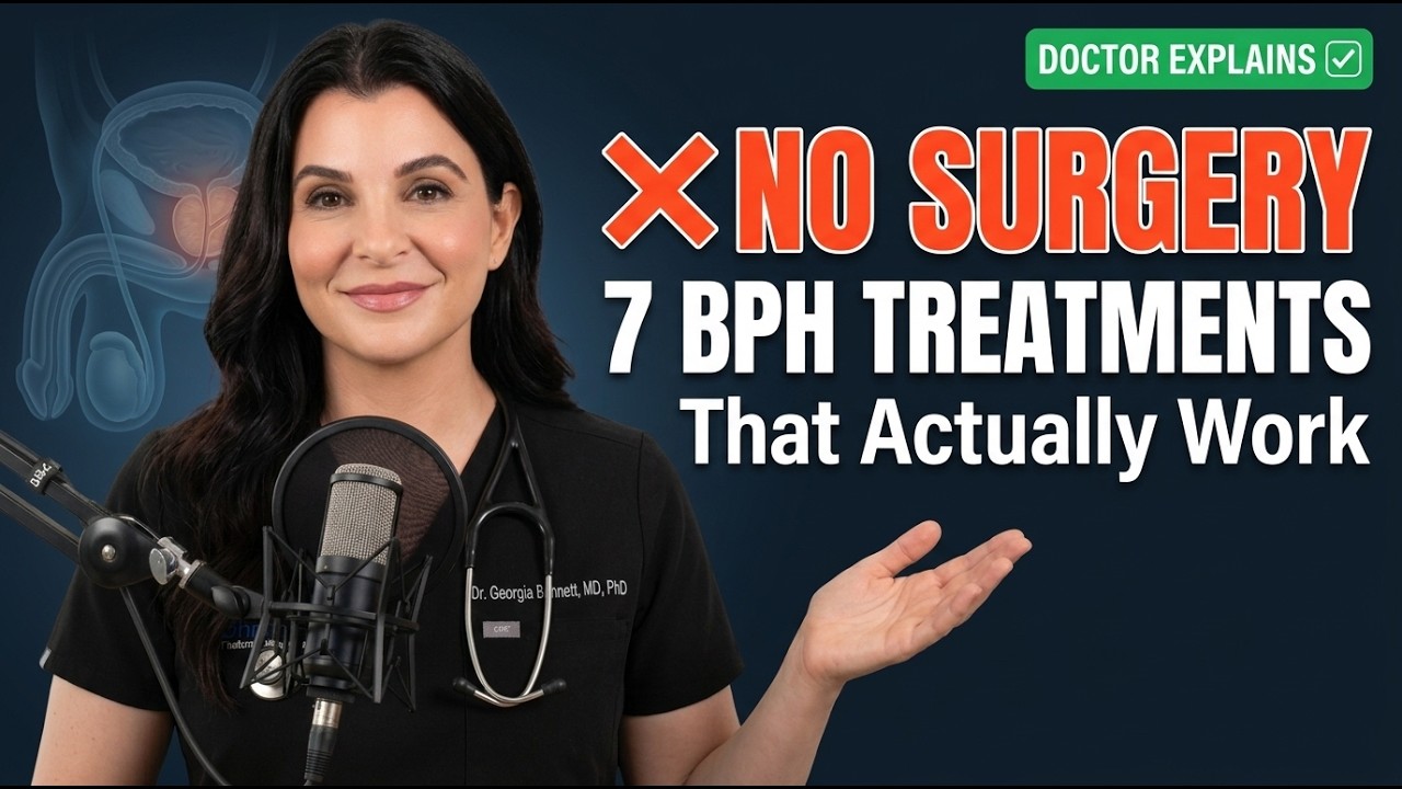 Enlarged Prostate Treatment Without Surgery: 7 Evidence-Based Options