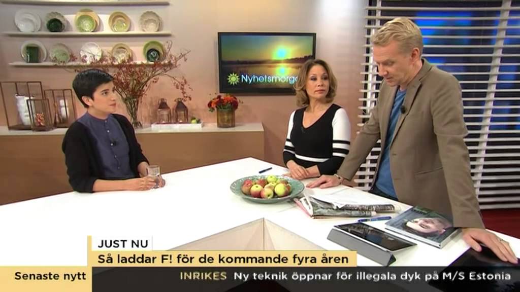 Så laddar Feministiskt Initiativ för de kommande fyra åren - Nyheterna (TV4)