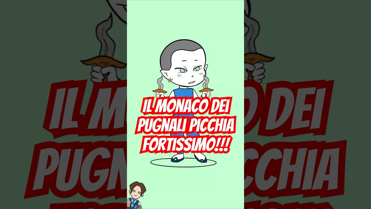 Con questa combo, il monaco &egrave; letale con i pugnali #dnd #dnd2024 #dungeonsanddragons #rpg #gdr #5e