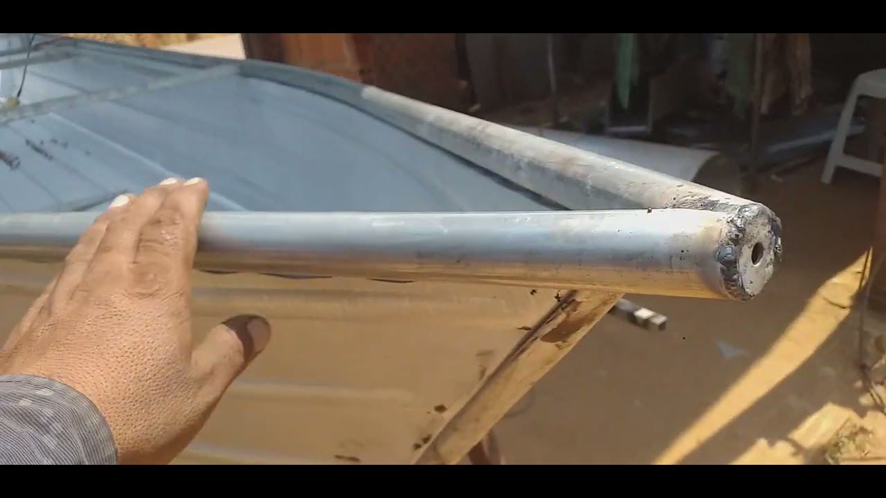 BARCOS EM CHAPA DE AÇO GALVANIZADA