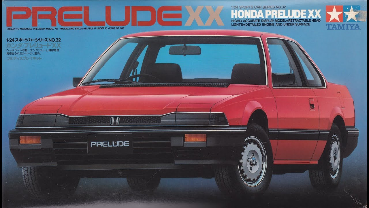 Whats in the Box? Tamiya 1/24 Honda Prelude XX