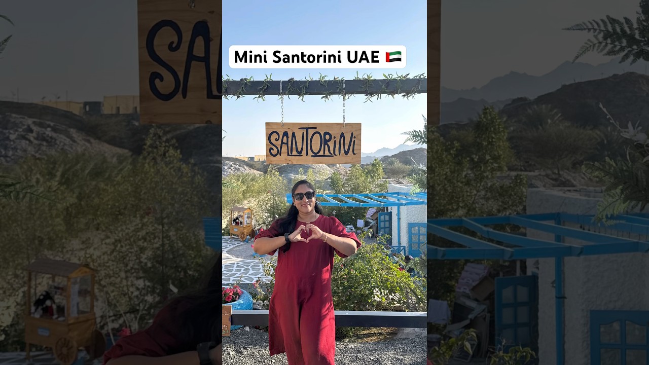 Santorini UAE 🇦🇪  