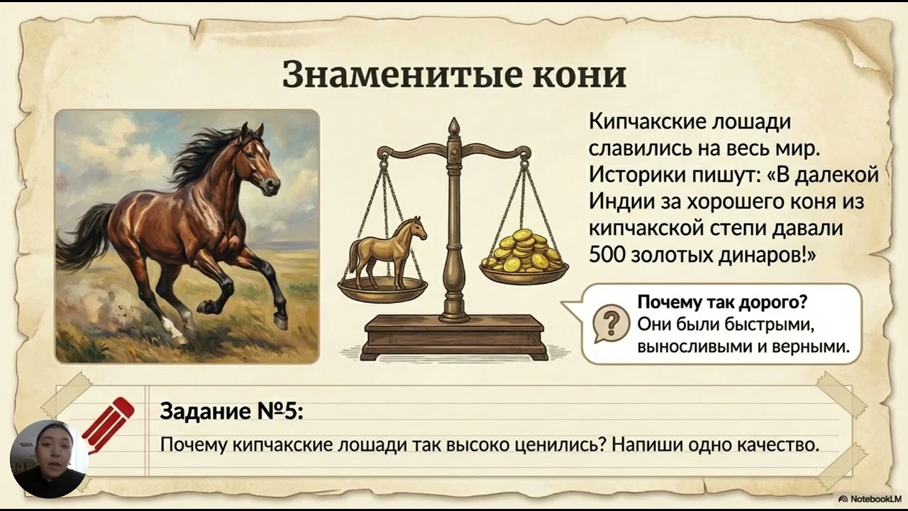 Мои предки-кипчаки 3 класс