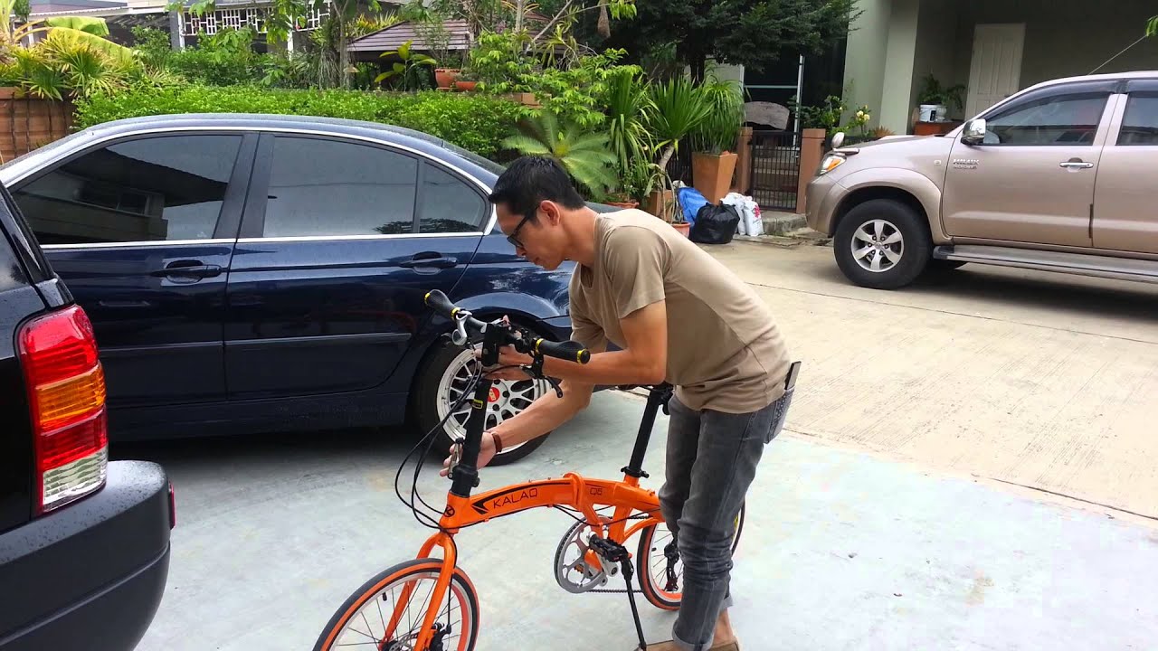 KALAQ Q6 How to unfold a bike