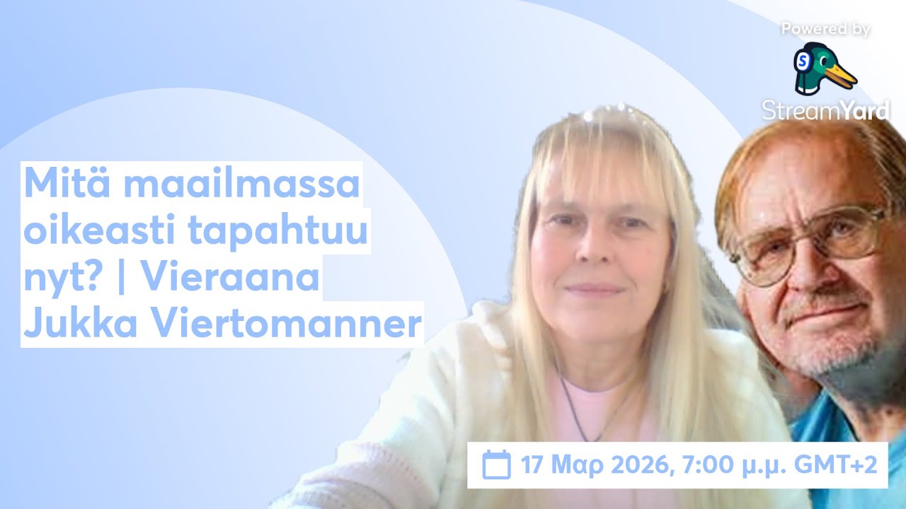 Mitä maailmassa oikeasti tapahtuu nyt? | Vieraana Jukka Viertomanner