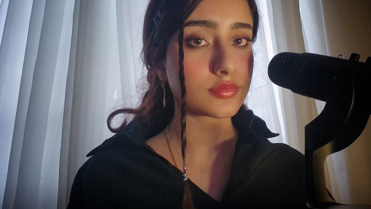 mic scratching| 💅🎙😴ناخون کشیدن روی میکروفون+ گفت و گو