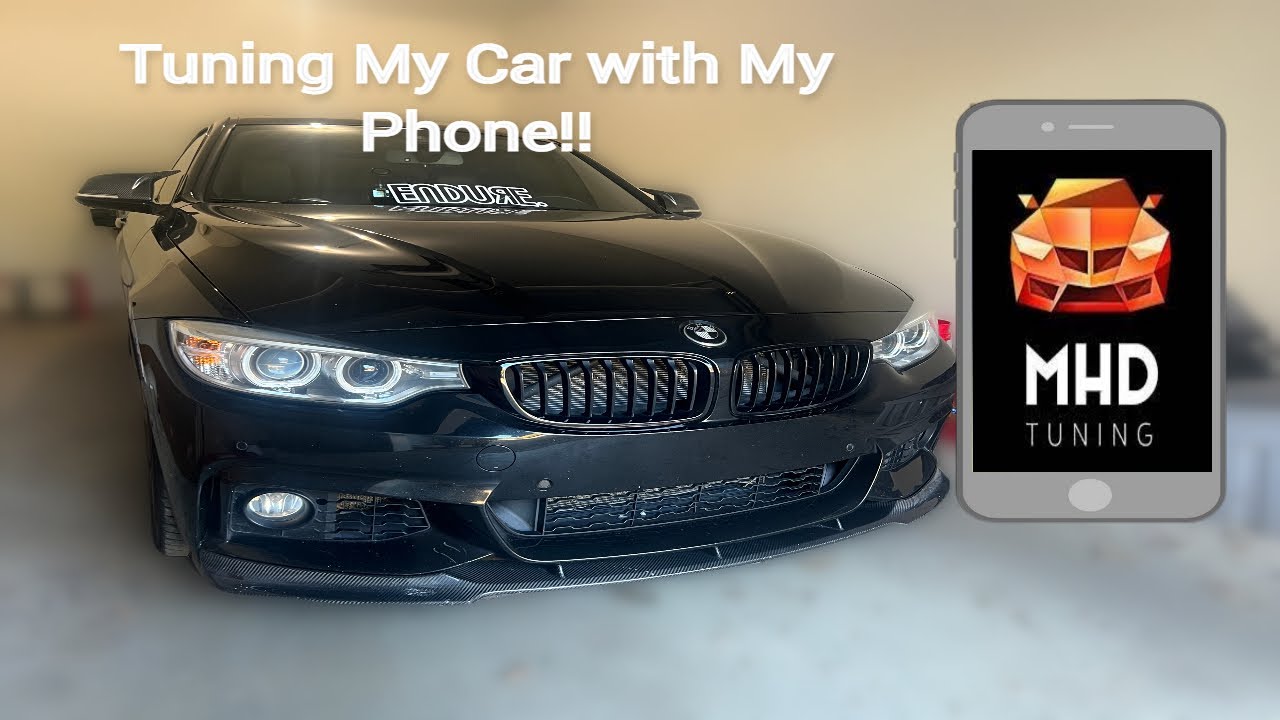 Tuning My Car to Stage 2 With MHD Tuning!! (BMW F32 440i)