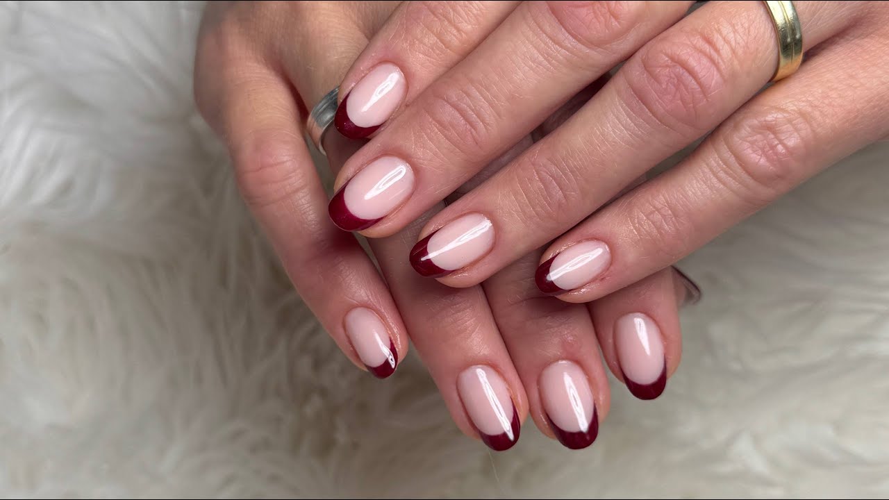Gelnägel auffüllen | Rotes French