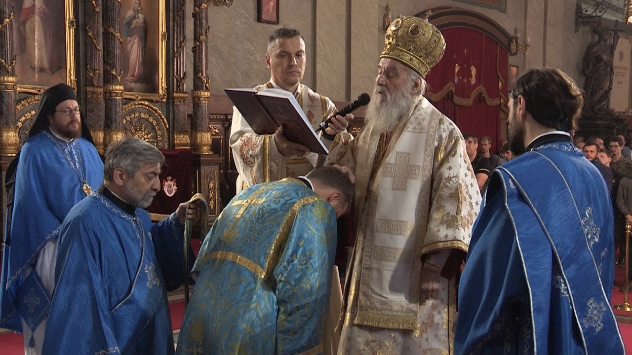 Рукоположење г. Николе Мићаковића у чин ђакона